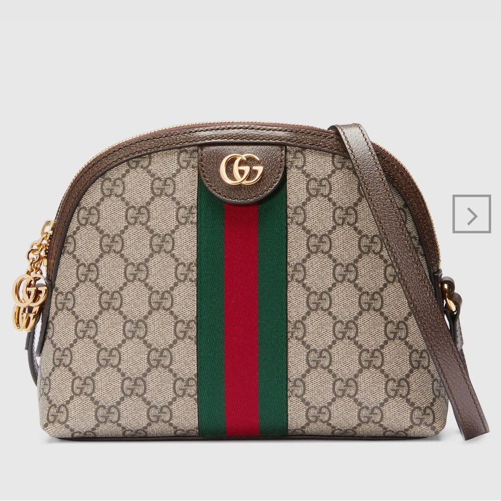 Authentic Gucci shoulder bag/matching wallet